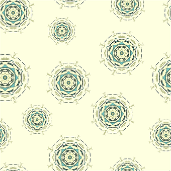 Abstract Circle Pattern Design