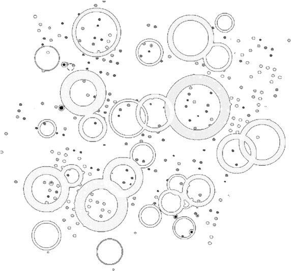 Abstract Circles Pattern