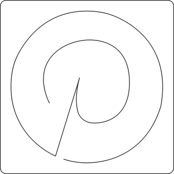 Abstract Circular Design_ Black Background