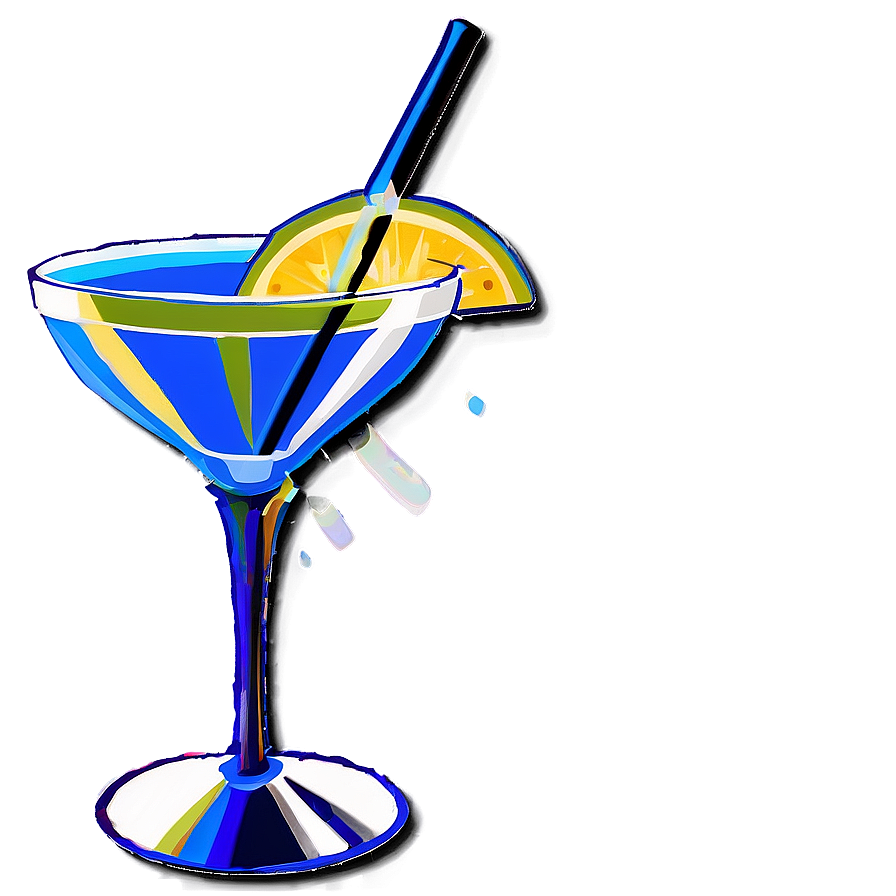 Abstract Cocktail Glass Png Djq