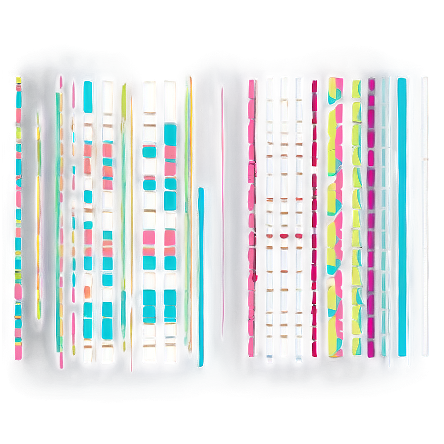 Abstract Colorful Bookshelf Art