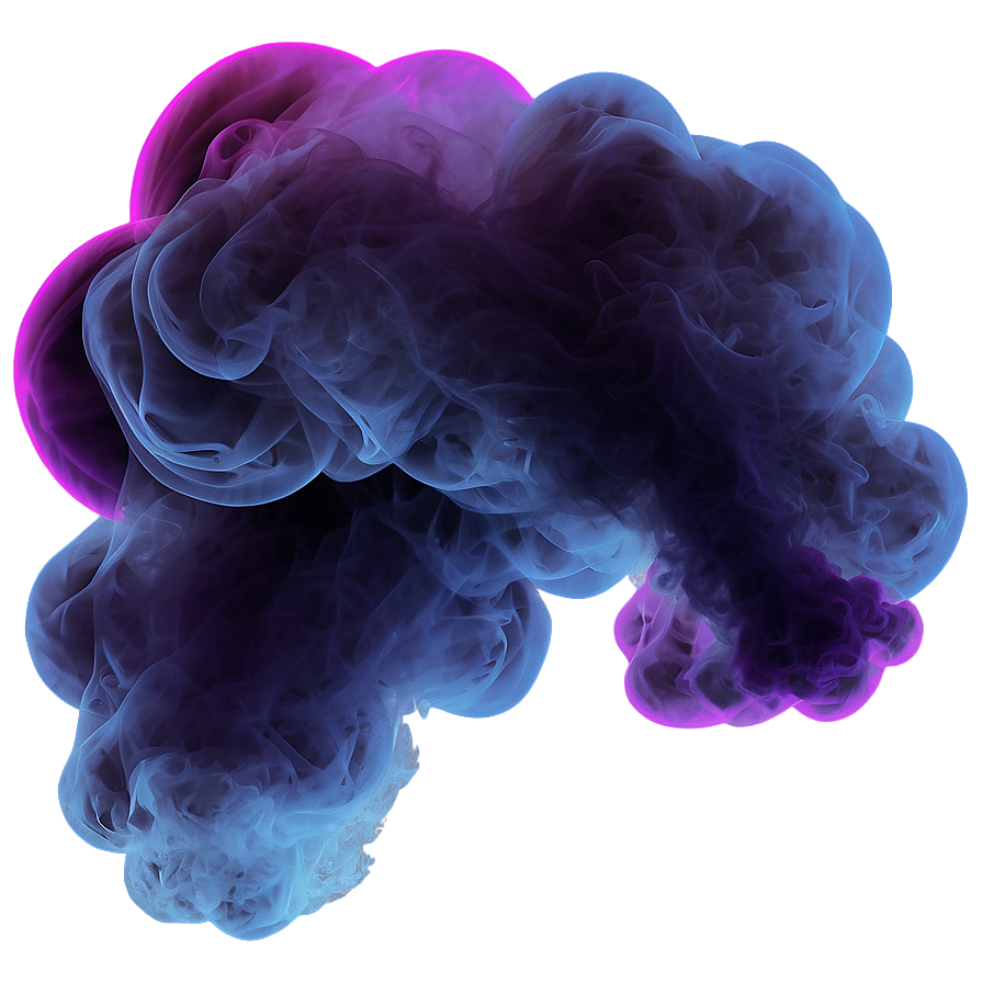 Abstract Colorful Smoke Png Faa