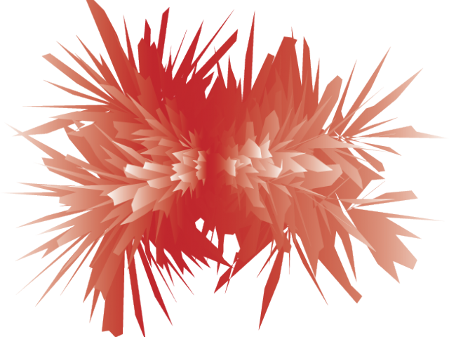 Abstract Coral Explosion