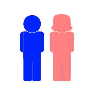 Abstract Couple Icon