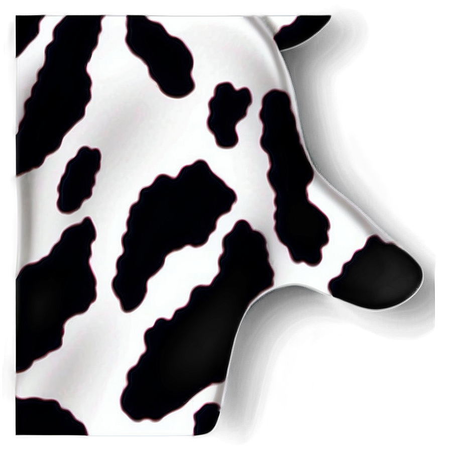 Abstract Cow Print Spots Png 06282024