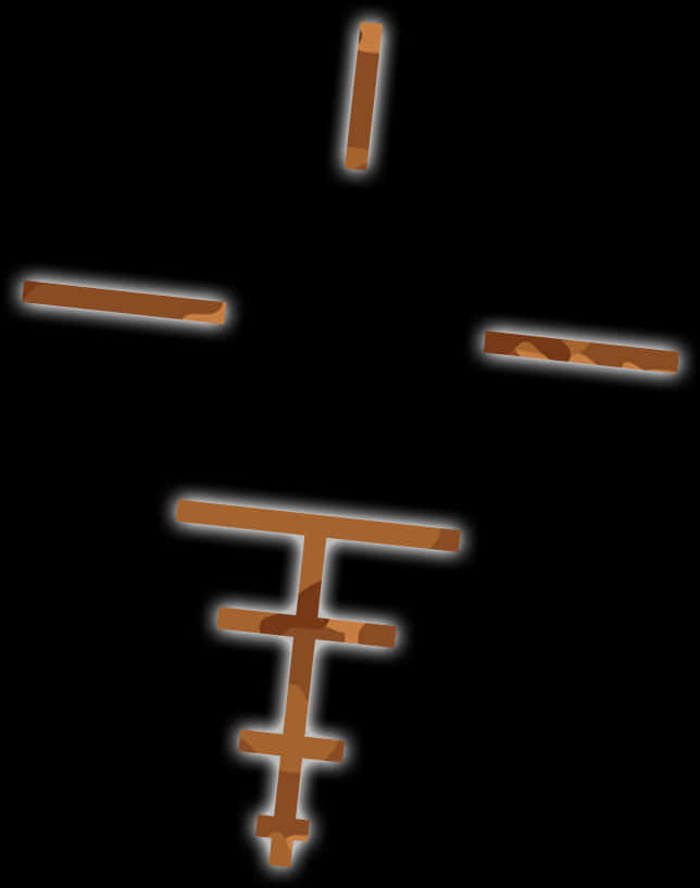 Abstract Crosshair Design