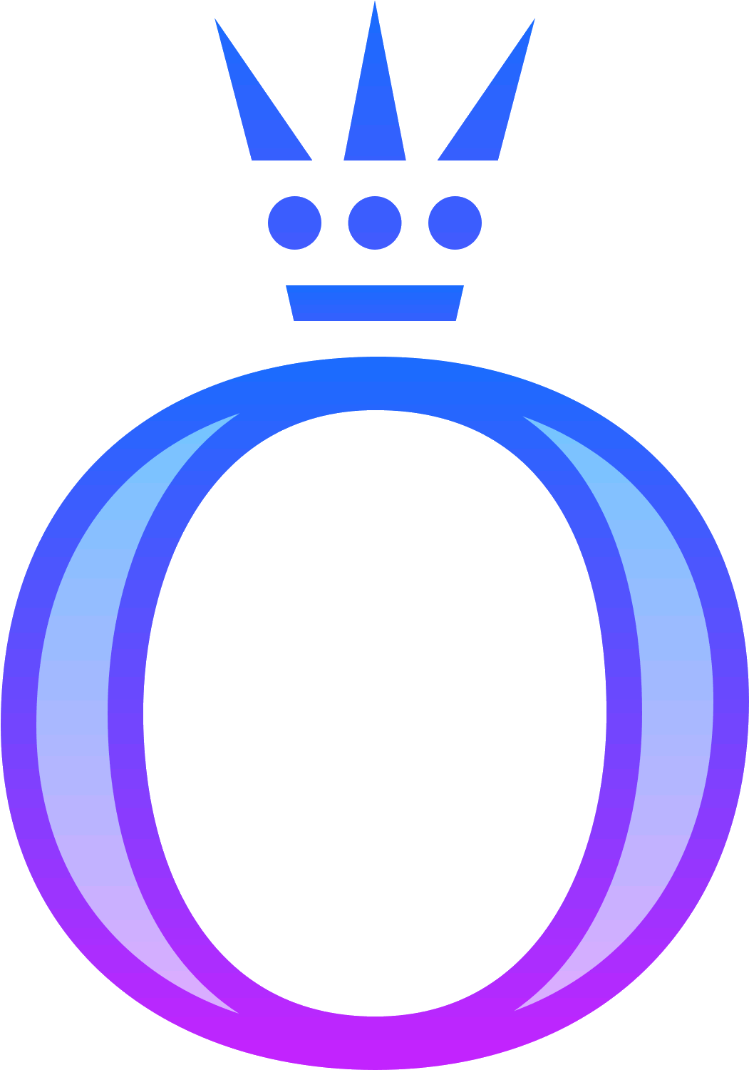 Abstract Crownand Circle Logo