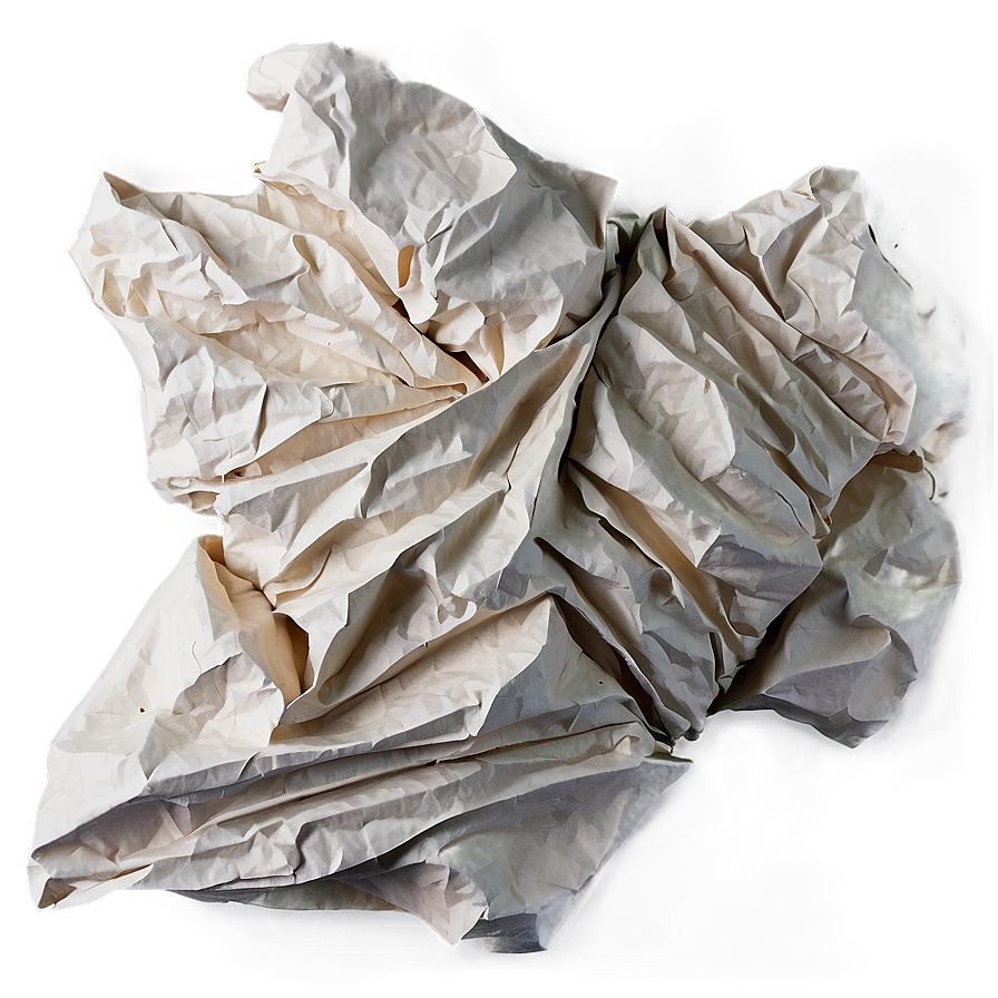 Abstract Crumpled Paper Png 28