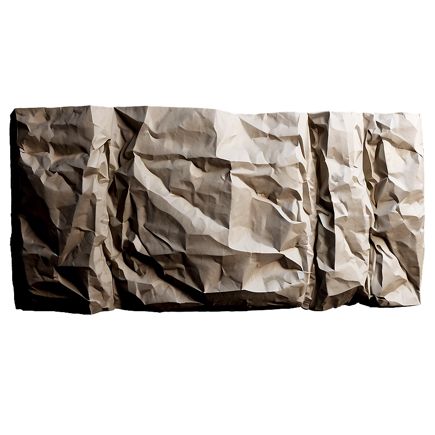 Abstract Crumpled Paper Texture Png Umb