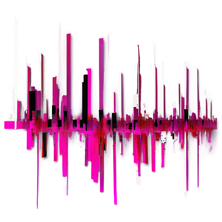 Abstract Digital Glitch Png 14