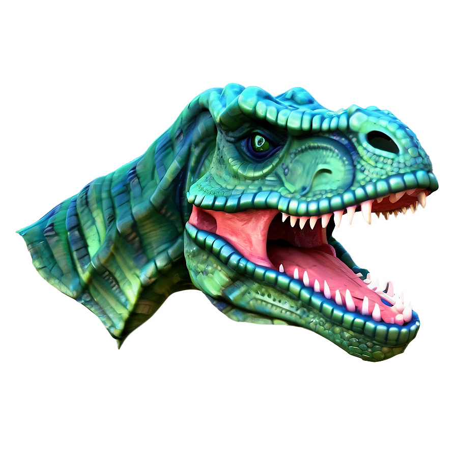 Abstract Dinosaur Head Png 06292024