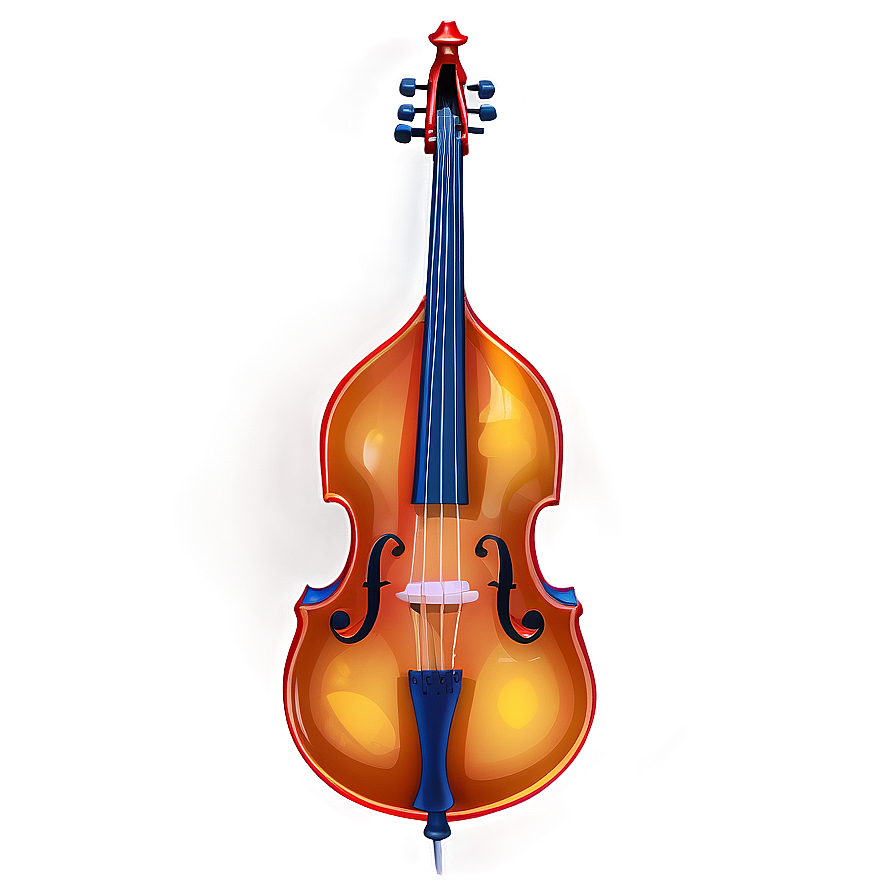 Abstract Double Bass Art Png 49