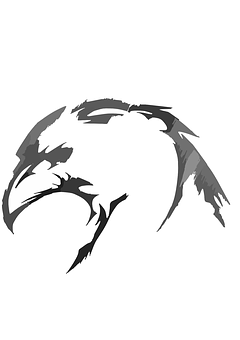 Abstract Eagle Profile Artwork