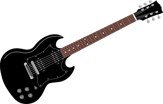 Abstract Electric Guitar Design