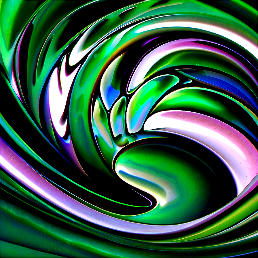 Abstract Emerald Swirl Png Dxh74