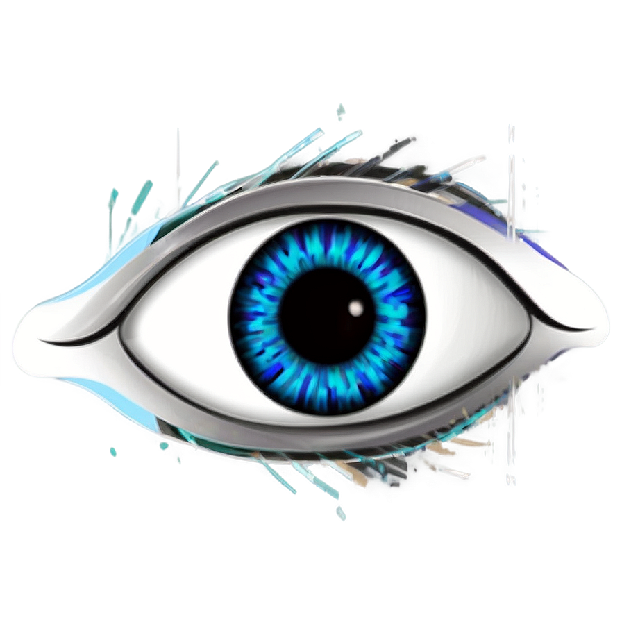 Abstract Eye Painting Png 85