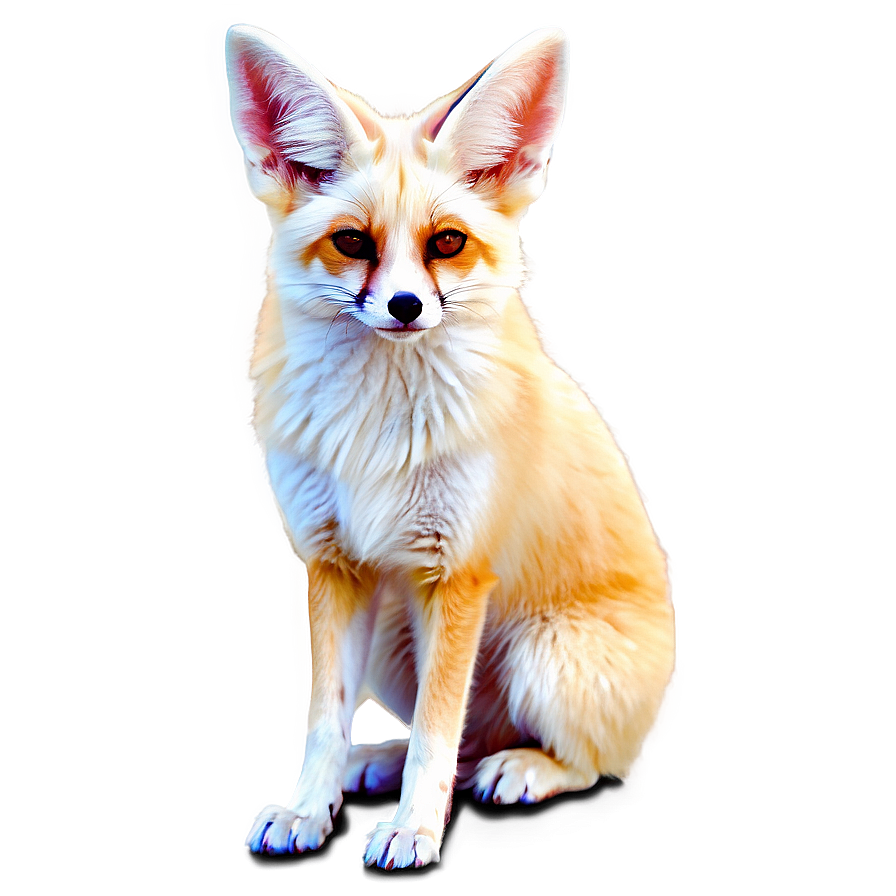 Abstract Fennec Fox Image Png Lan50