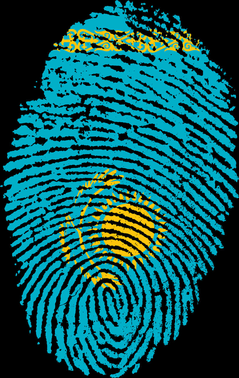 Abstract Fingerprint Art