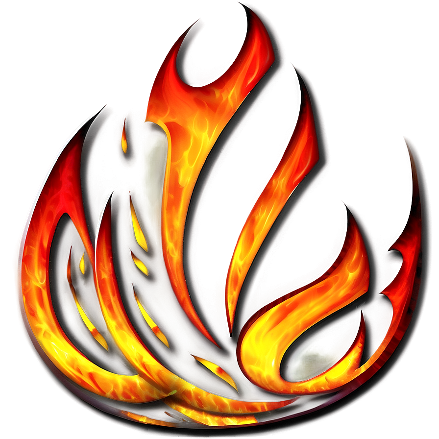 Abstract Fire Transparent Png 05262024