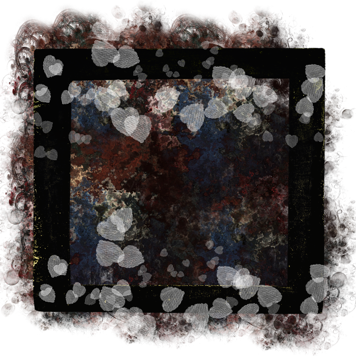 Abstract Floral Frame Texture