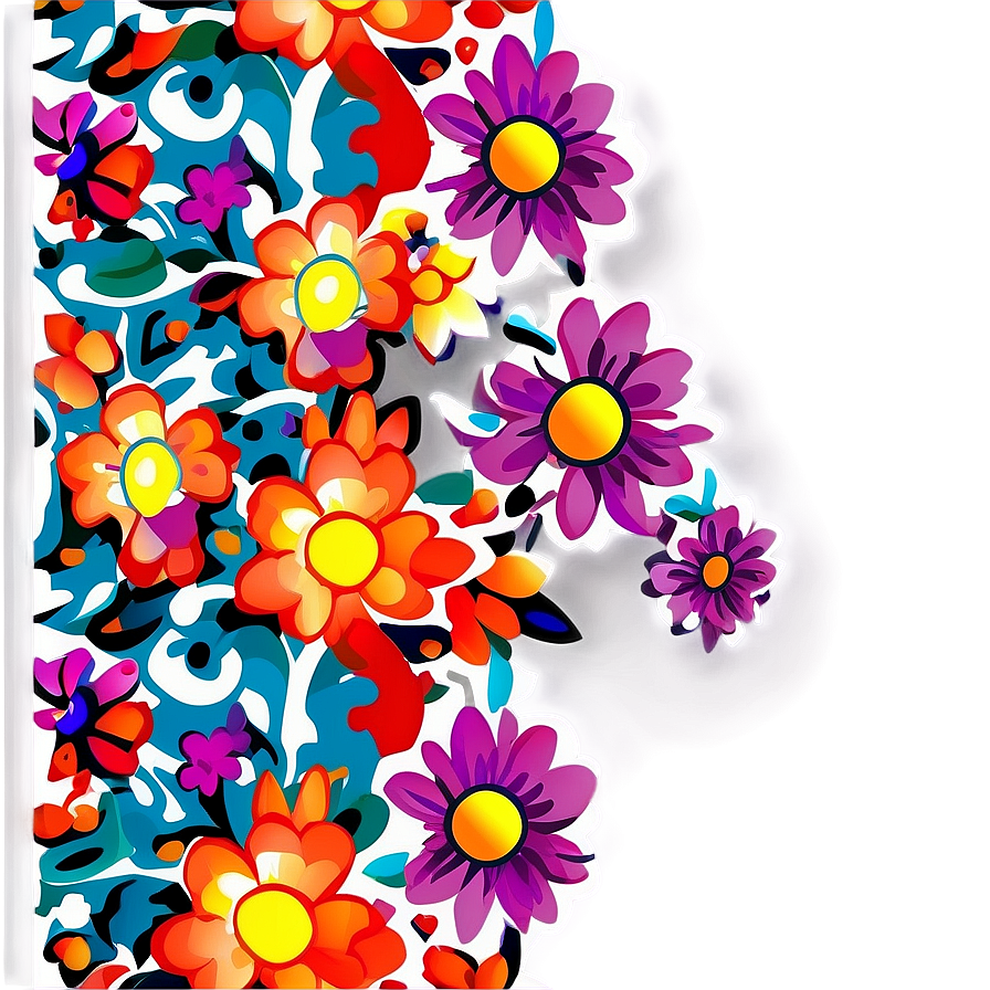 Abstract Floral Pattern Png 06202024