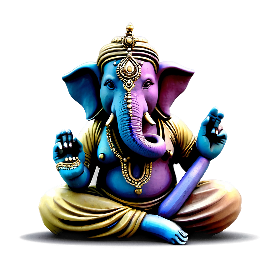 Abstract Ganesh Art Png Xlu