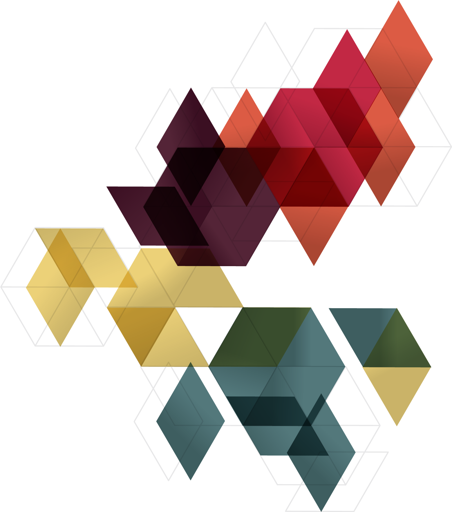 Abstract Geometric Color Blocks