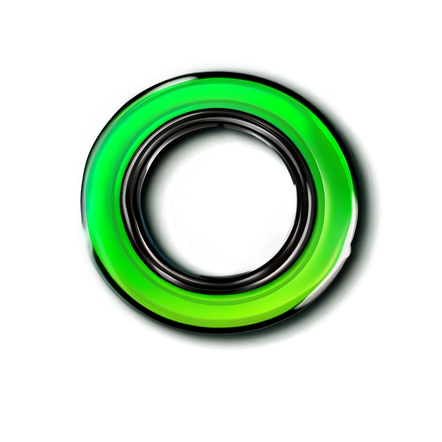 Abstract Green Circle Shape Png Igd67