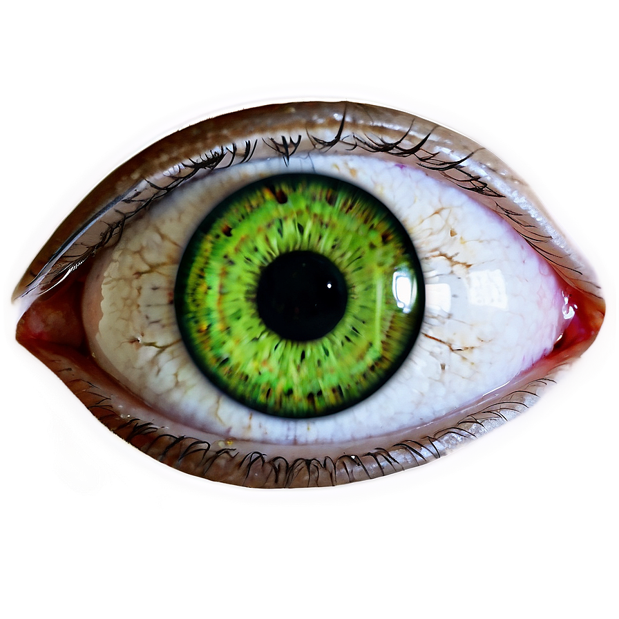 Abstract Green Eye Design Png 97