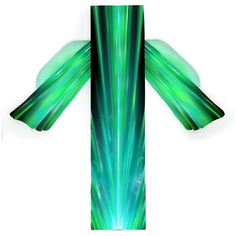 Abstract Green Glow Png Rhs64