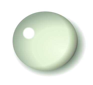 Abstract Green Spherewith Highlight