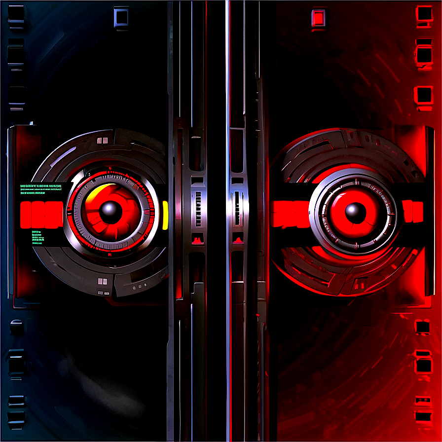 Abstract Hal 9000 Concept Png 06252024