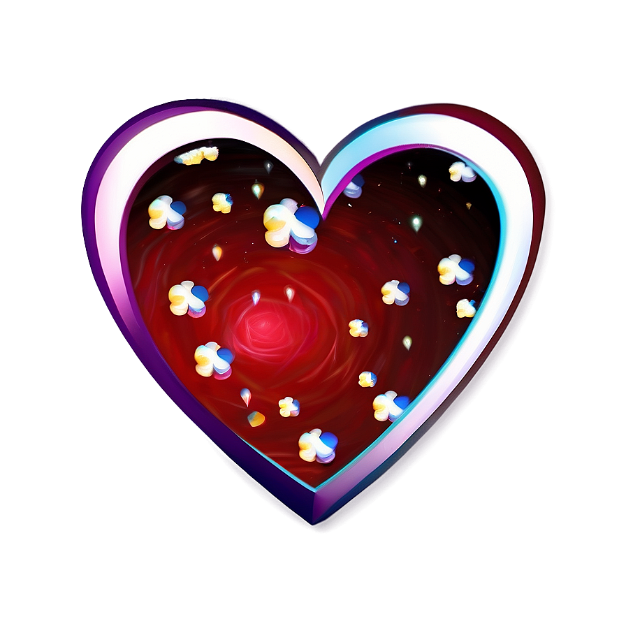 Abstract Heart Clipart Png 06132024