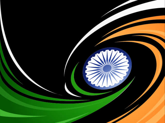 Abstract_ Indian_ Flag_ Design