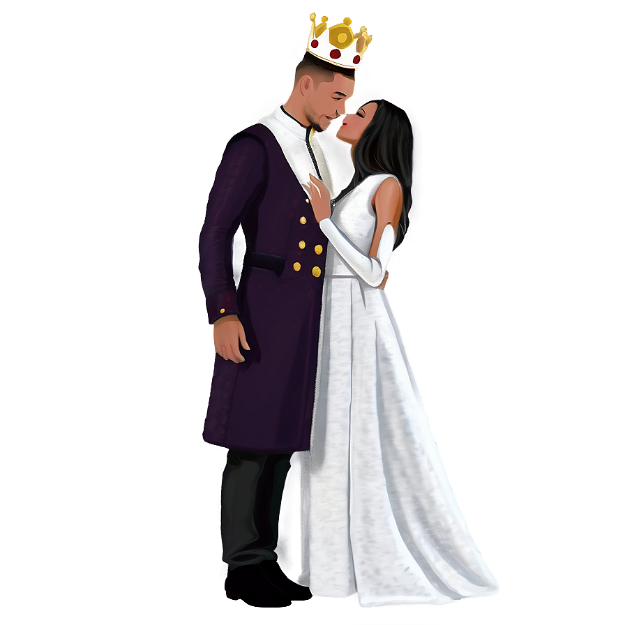 Abstract King And Queen Png 06252024