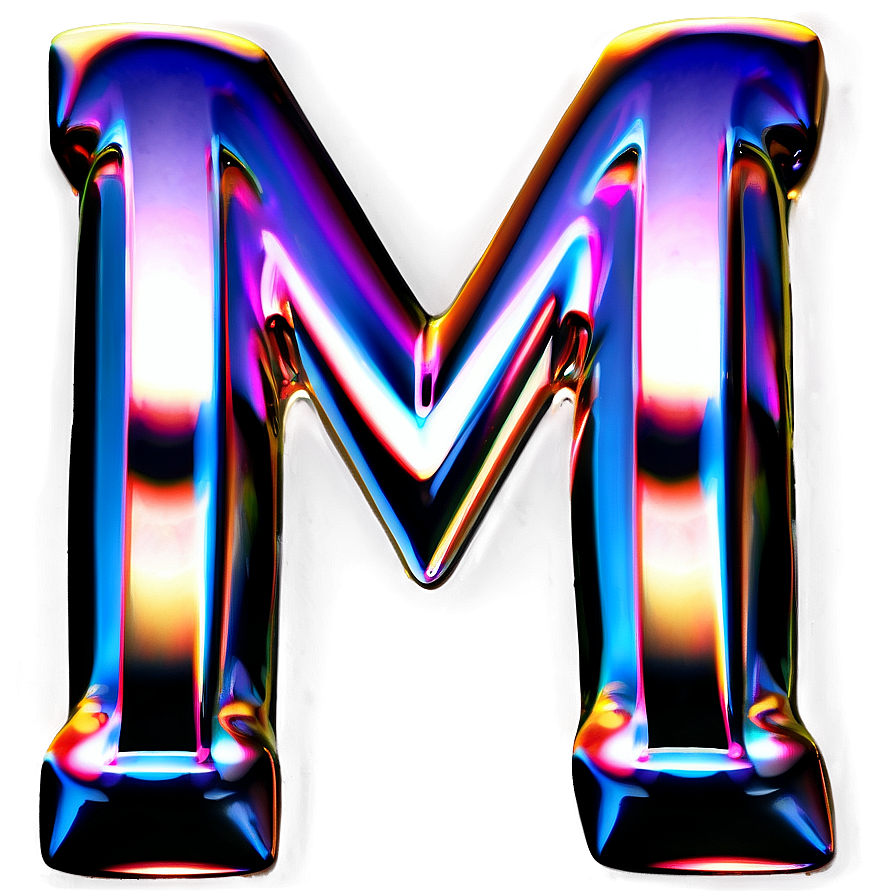 Abstract Letter M Png 06112024