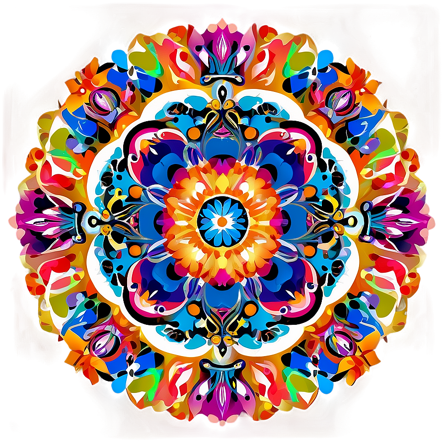 Abstract Mandala Pattern Png 74