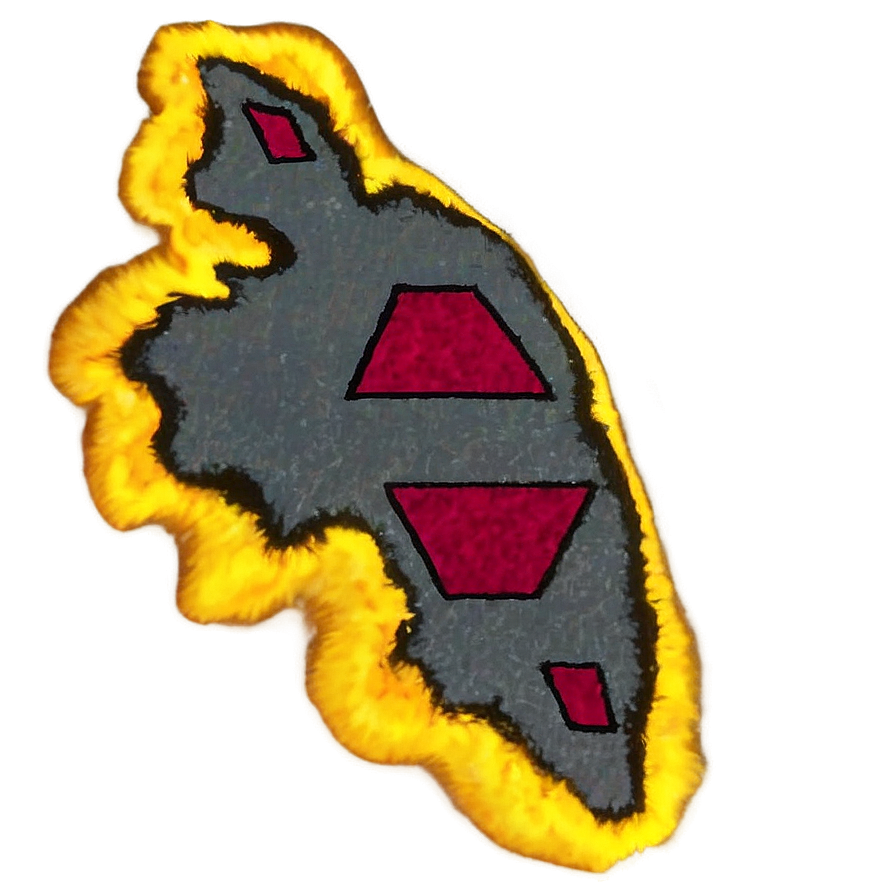 Abstract Meteorite Embroidery Design