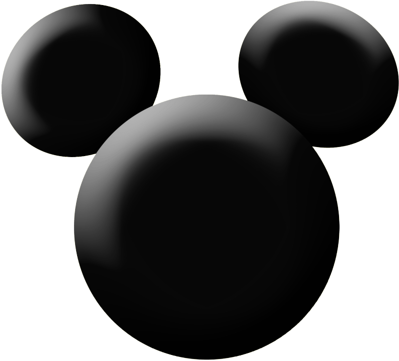 Abstract Mickey Mouse Head3 D Render