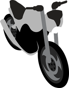 Abstract Motorcycle Graphic