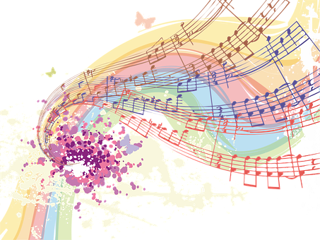 Abstract Musical Explosion