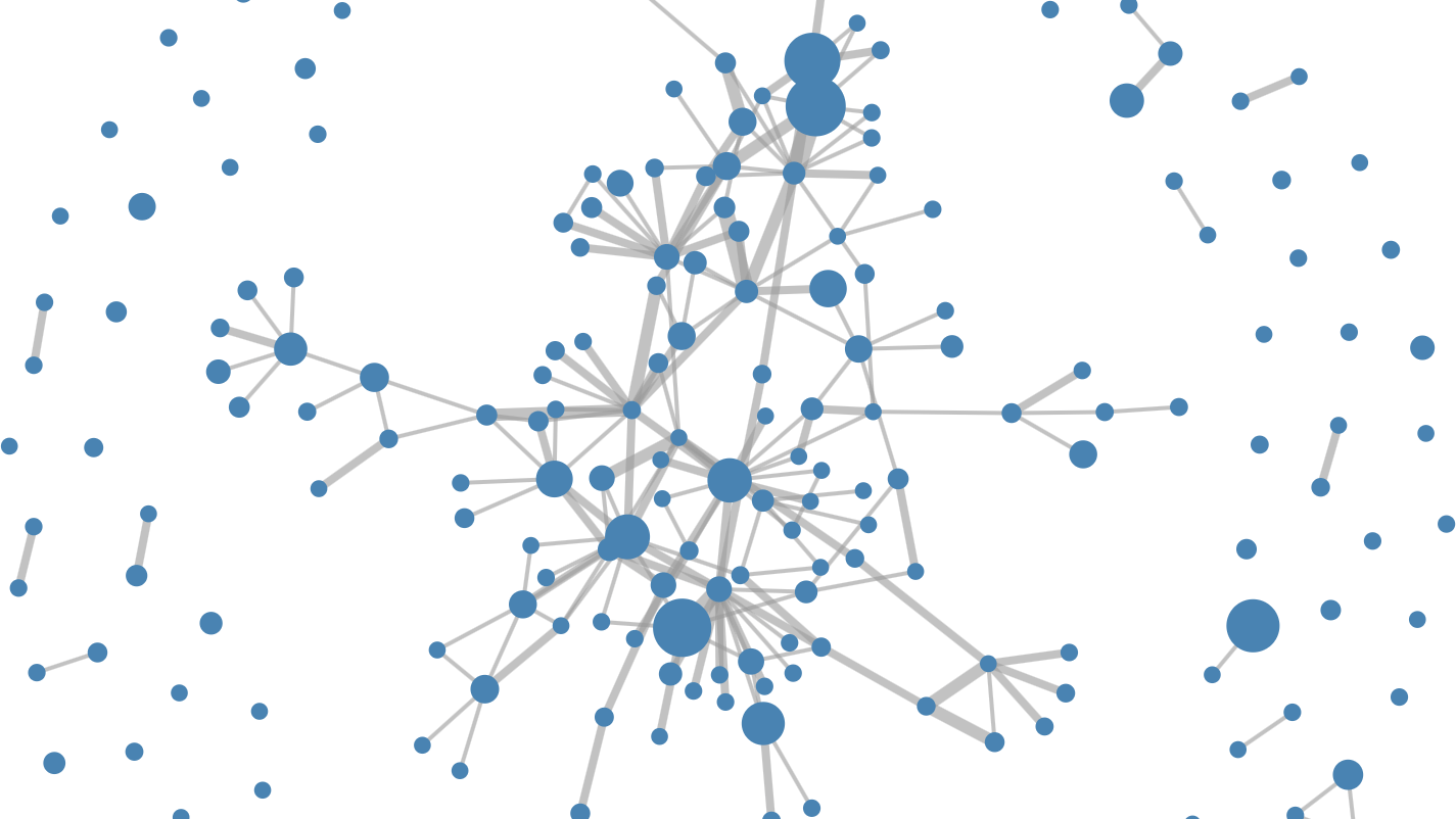 Abstract Network Connections Graphic