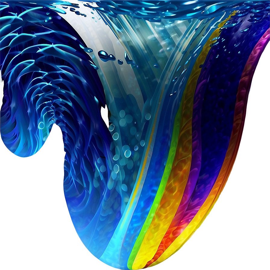 Abstract Ocean Waves Png 35