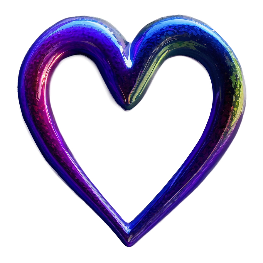 Abstract Open Heart Artwork Png Tkn