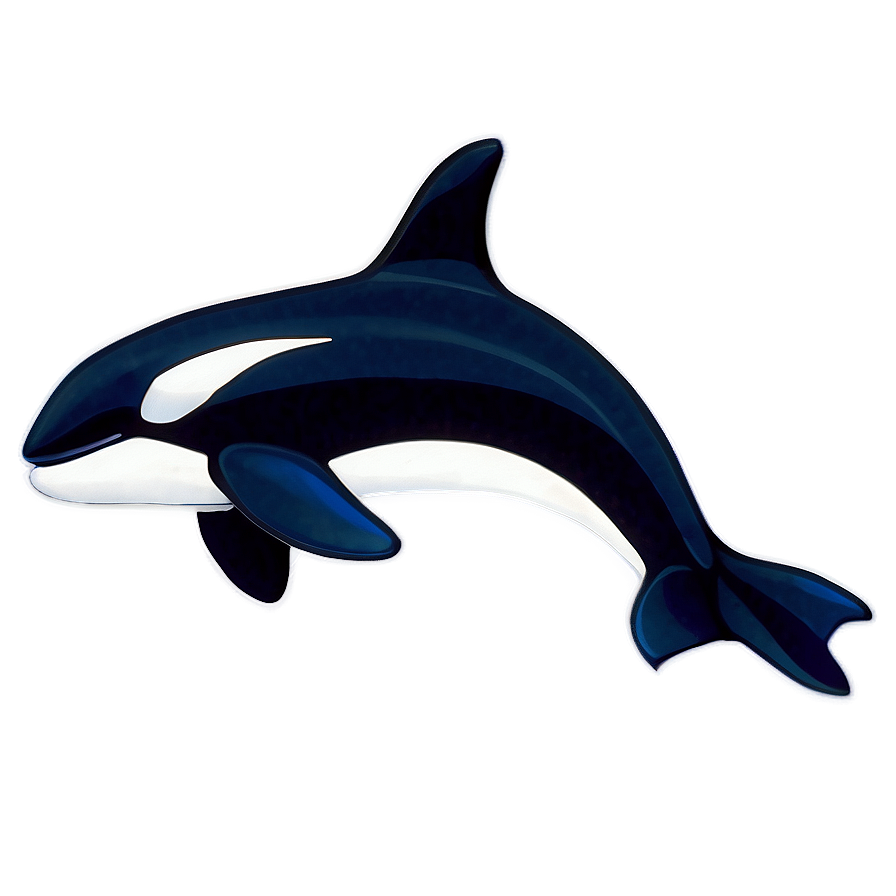 Abstract Orca Whale Art Png Iig