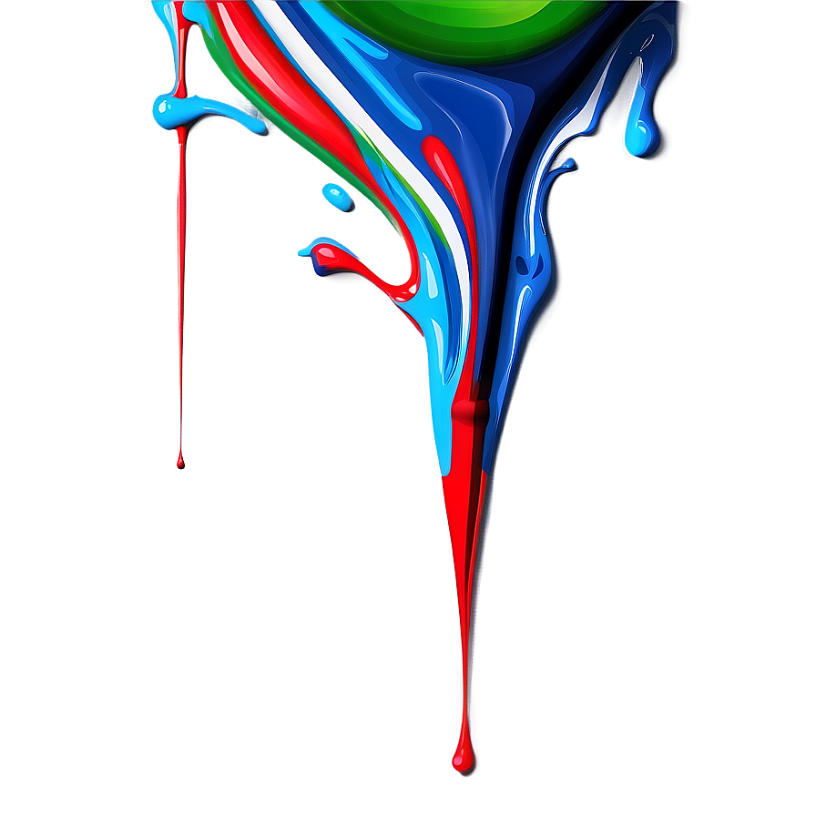 Abstract Paint Drip Png Bwa7