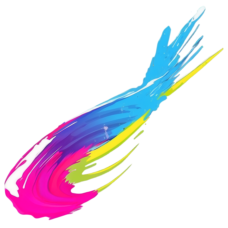 Abstract Paint Stroke Png 66