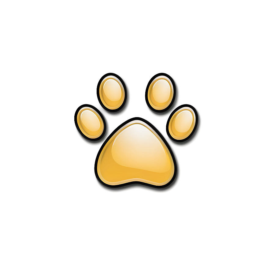 Abstract Paw Prints Png 19