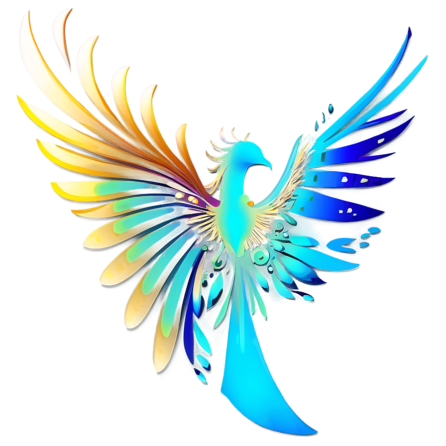 Abstract Phoenix Drawing Png 2