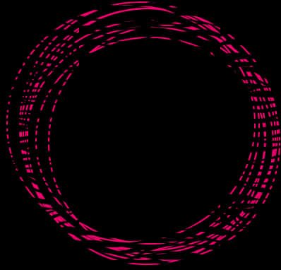 Abstract Pink Circle Pattern